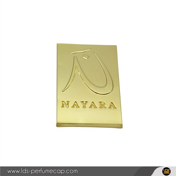 Label Botol Minyak Wangi Logam Tersuai