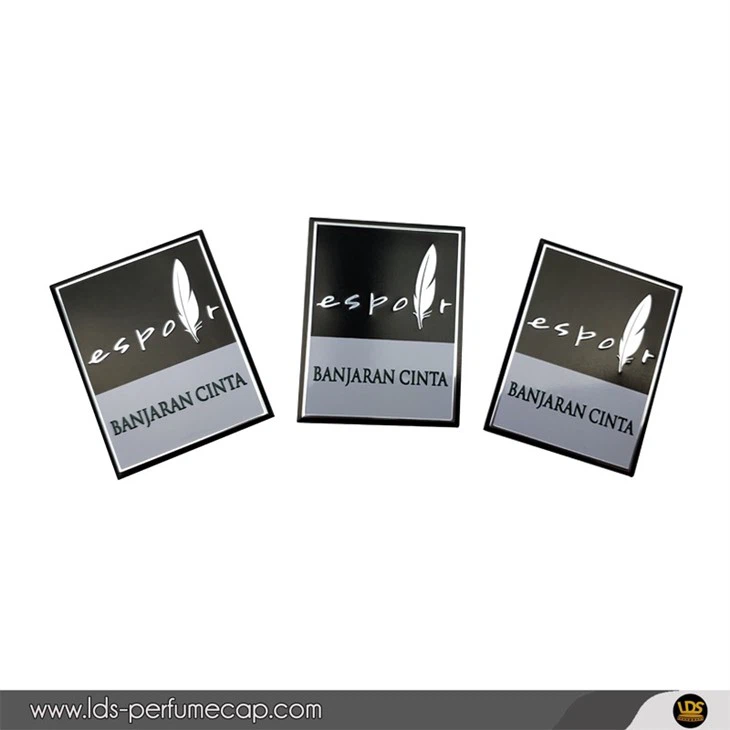 Bespoke Metal Perfume Nameplate